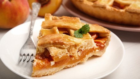 Autumn Peach Pie