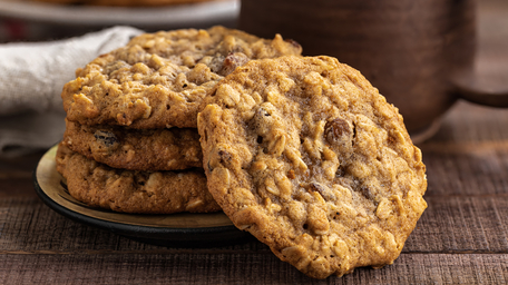 Yummy Oatmeal Raisin Cookies