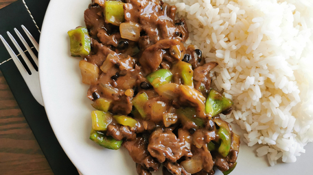 Beef in Black Bean Sauce