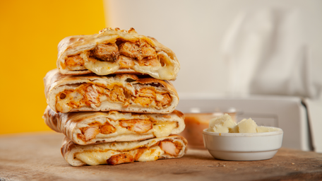 Air Fryer Tandoori Chicken Flatbreads