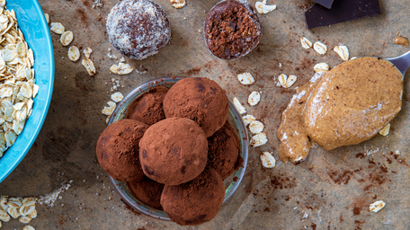 Choco Date and Nut Balls