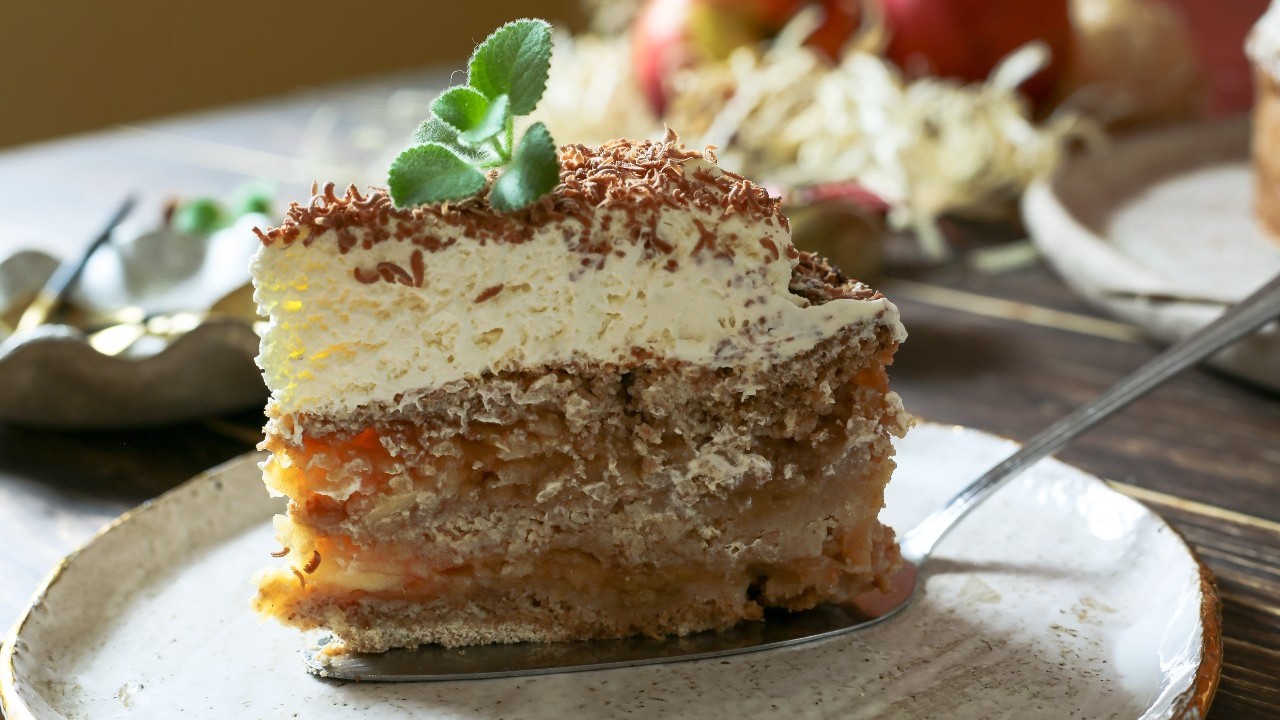 Fresh Apple Cake with Browned Butter Frosting
