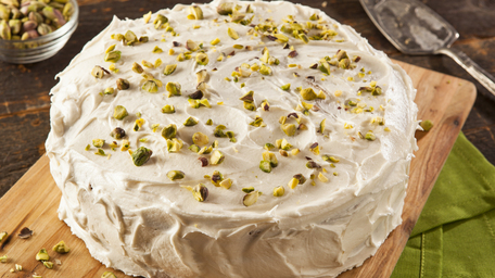 Zucchini, Pistachio and Lime Cake