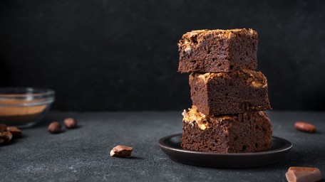Peanut Butter Ganache Brownie