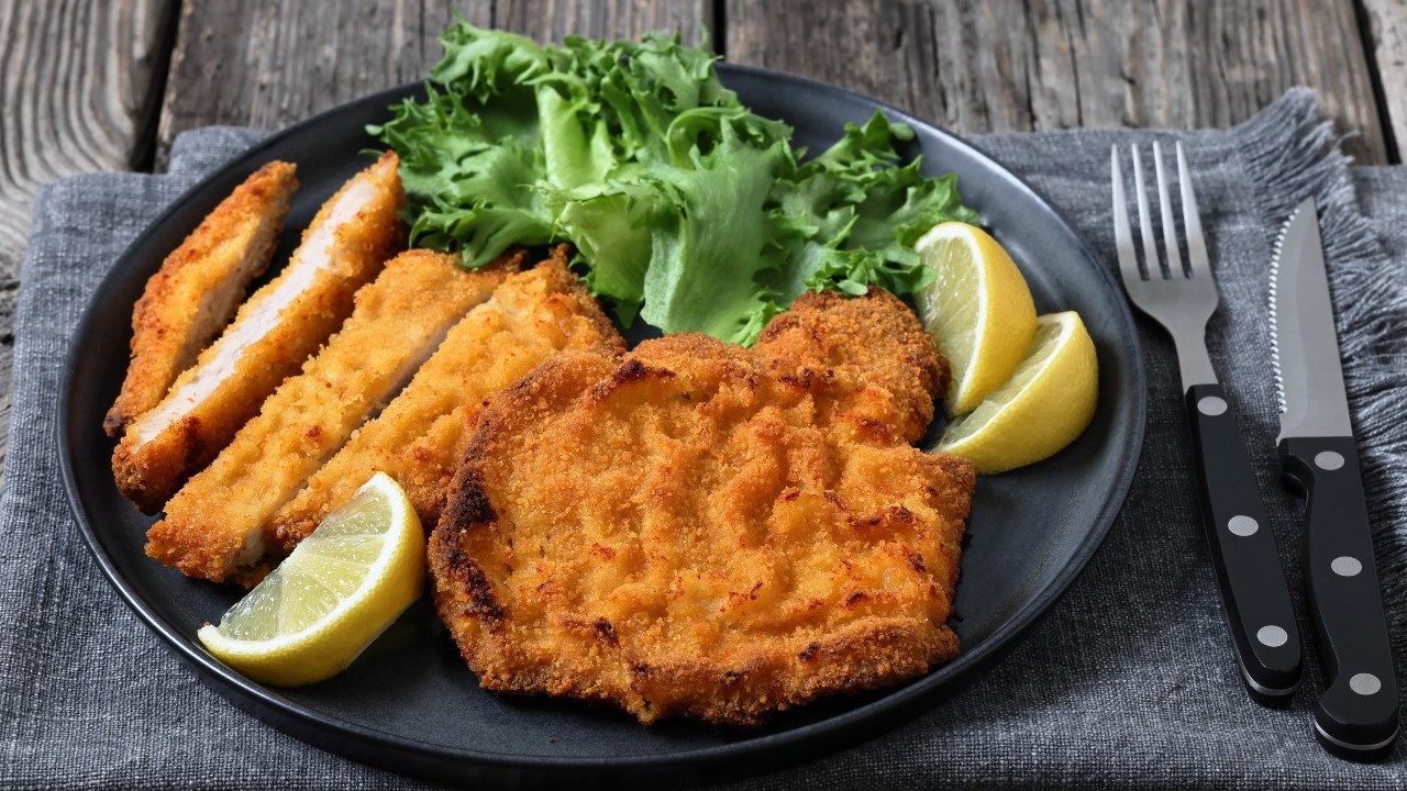 Pork Milanese (In breadcrumbs)