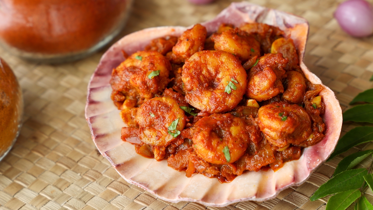 Thai Style Chilli Prawns