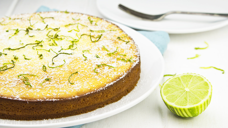 Plant-Powered Zesty Vegan Lime Cake
