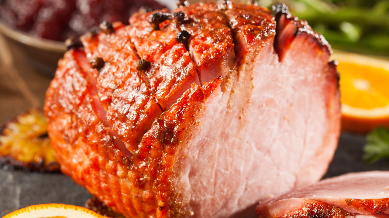Joe's Whiskey Flamed Honey Baked Ham
