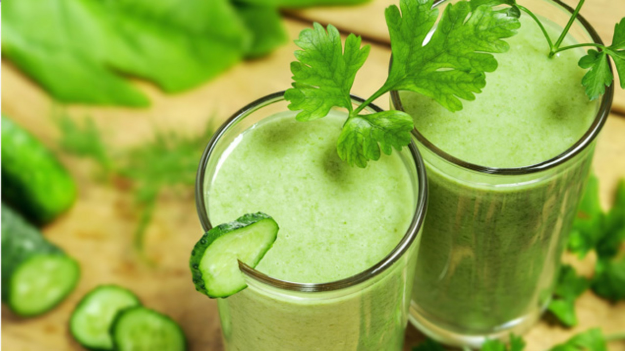 Green Veggie Juice - Jason Vale