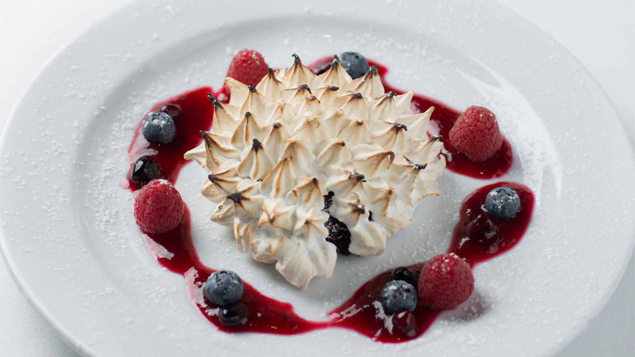 Mixed Berry Baked Alaska