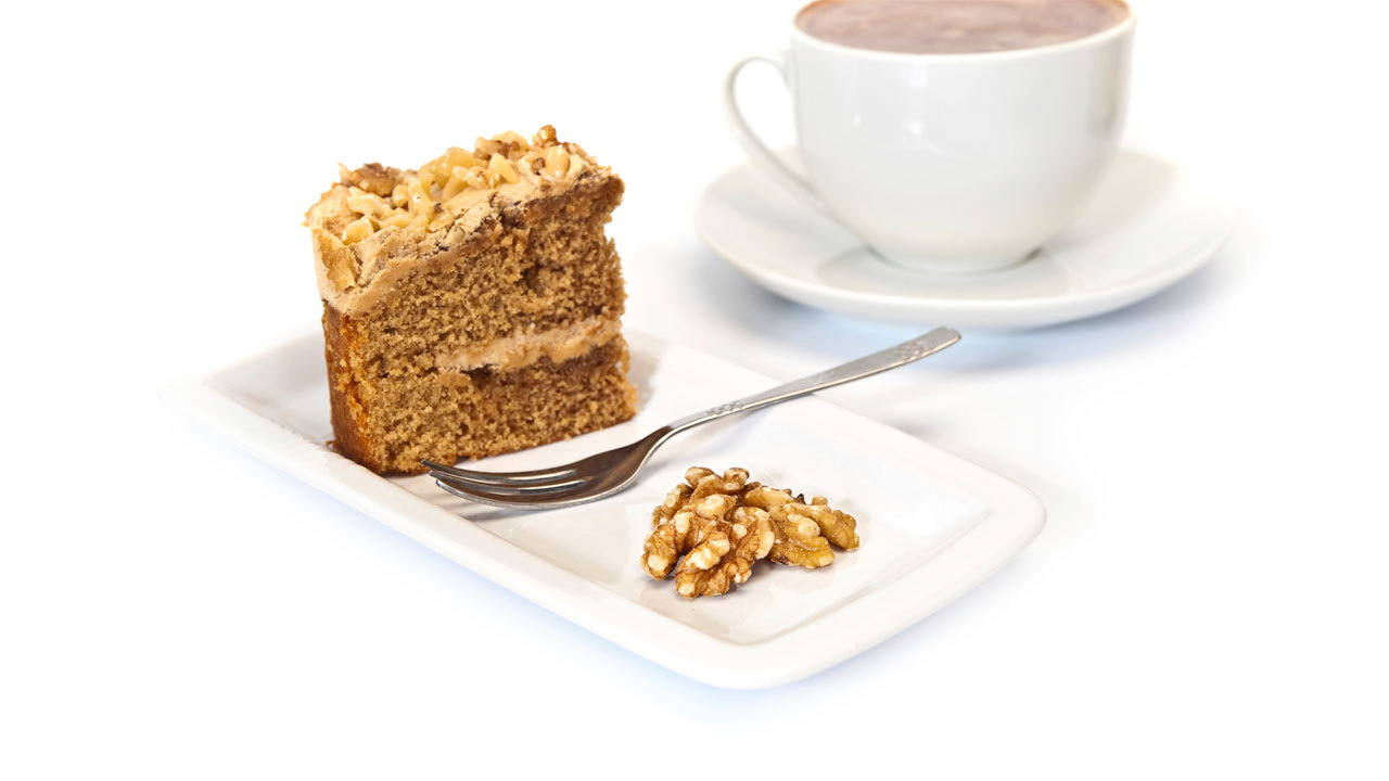 Coffee and Walnut Cake