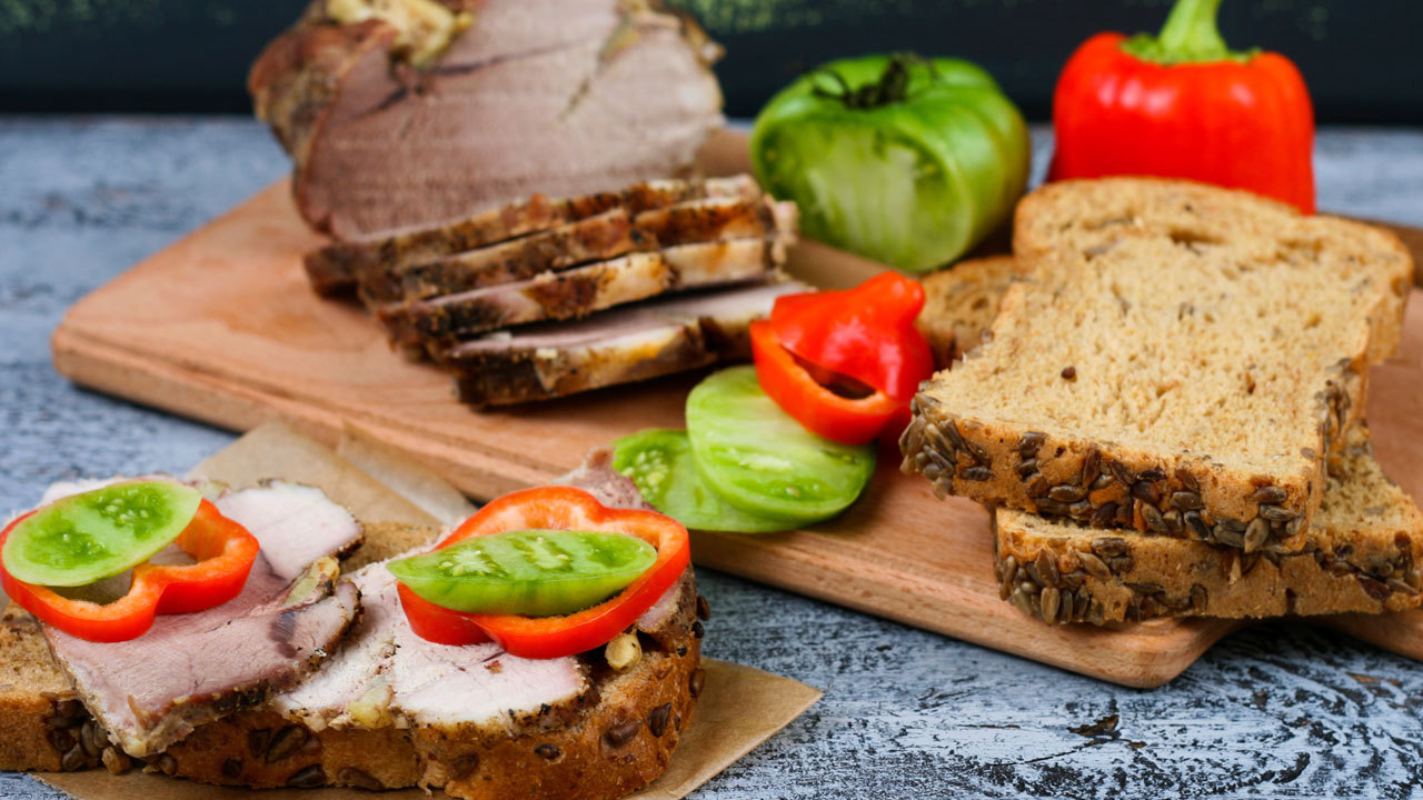 Multi Seed Brown Bread Sandwiches