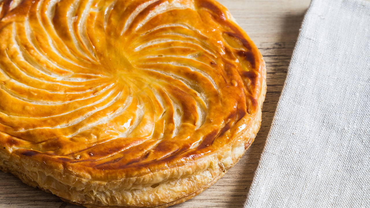 Almond Peach & Raspberry Galette