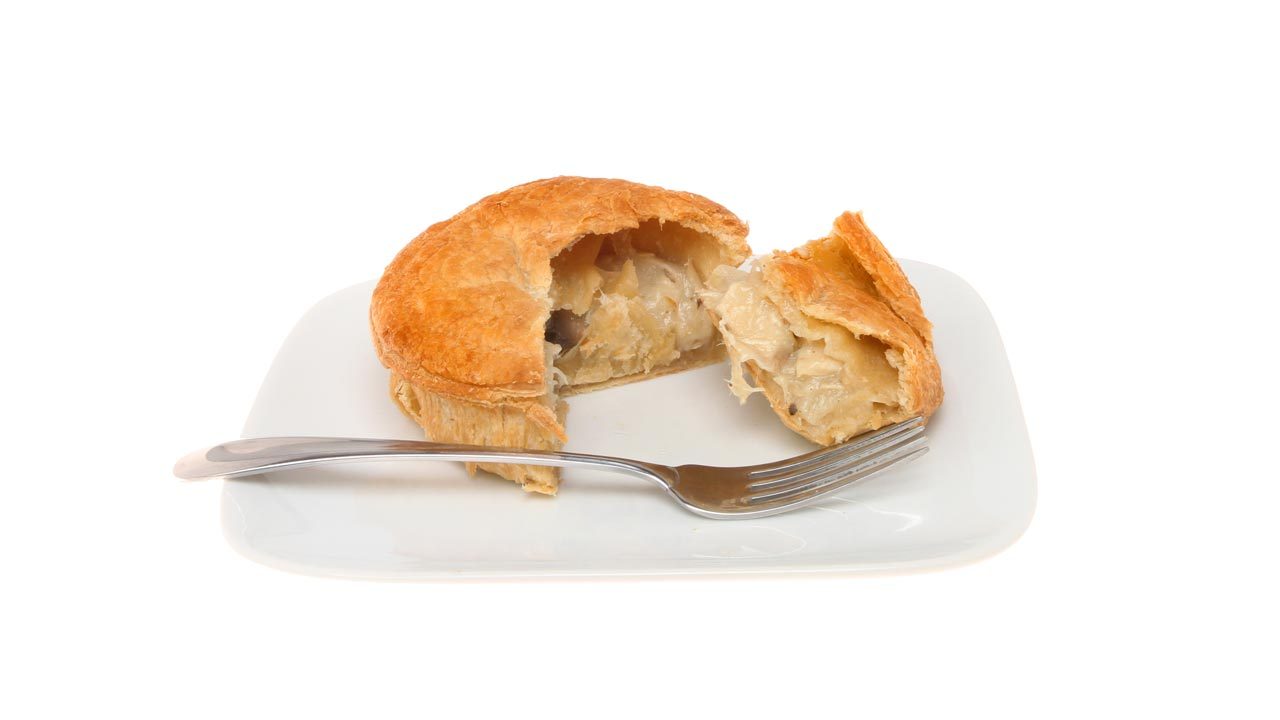 Chicken, Leek & Mushroom Pie