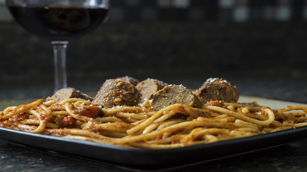 Bean and Sausage Pasta