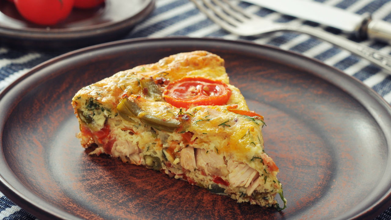 Chicken and Chorizo Frittata
