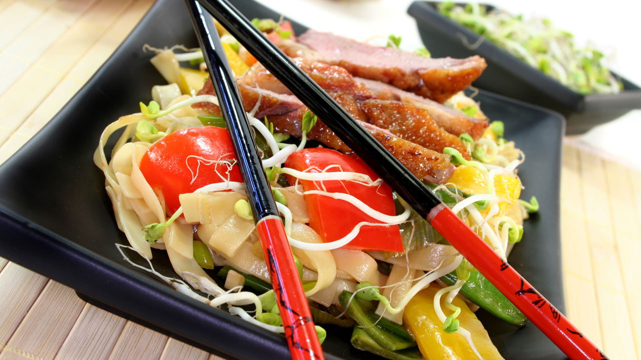 Crispy Duck Noodles