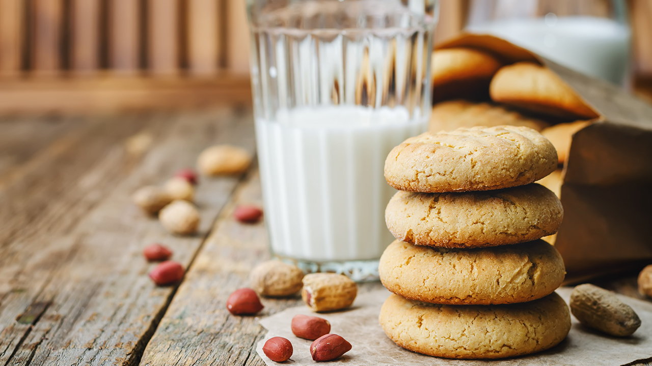 Crunchie peanut butter cookies