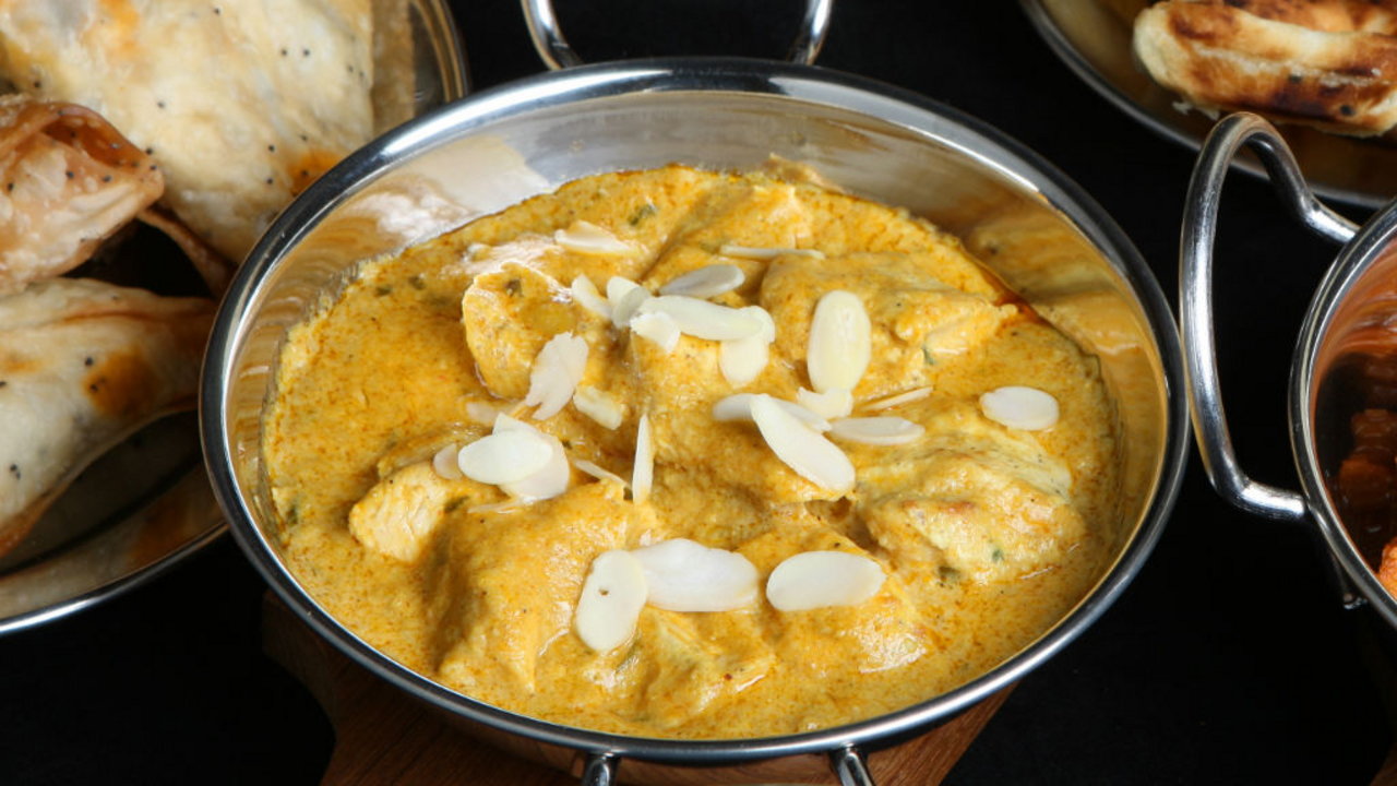 Sweet Almond and lime curry