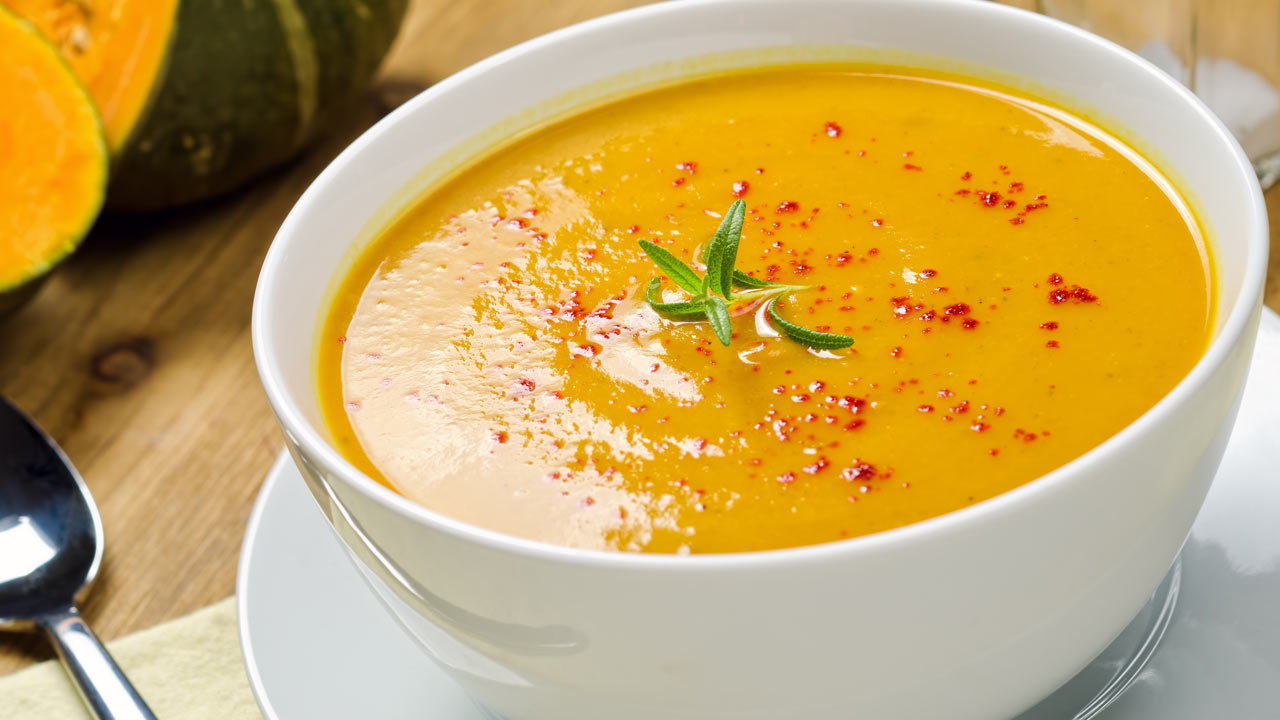 Spiced Butternut Squash Soup