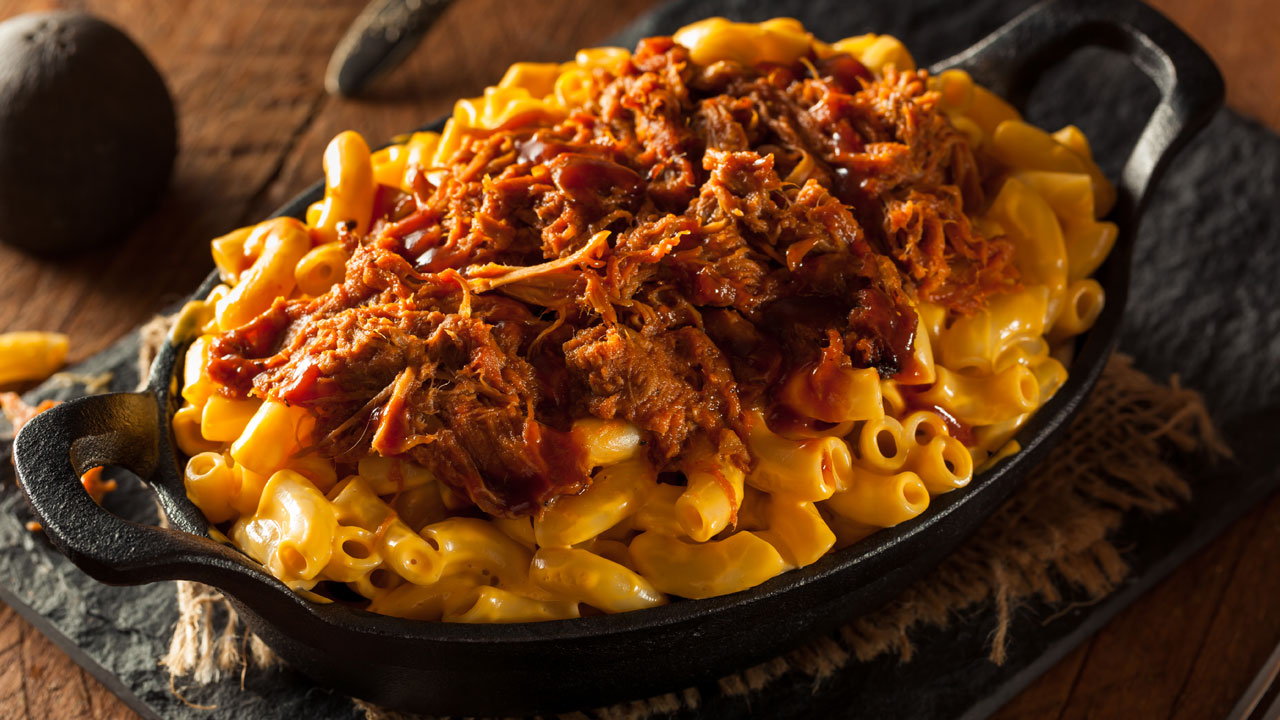 Pulled Pork Mac and Cheese