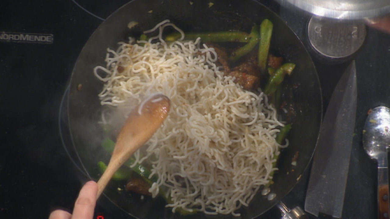 Cantonese Beef and Black Bean Noodles