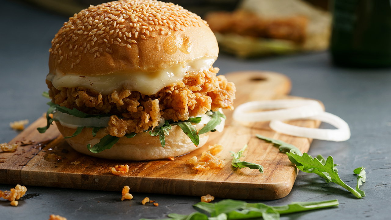 Chicken Burger with Mayo