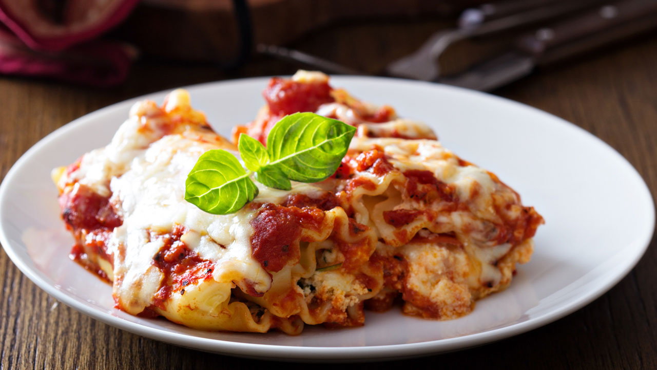 Slow Baked Beef & Ricotta Lasagne