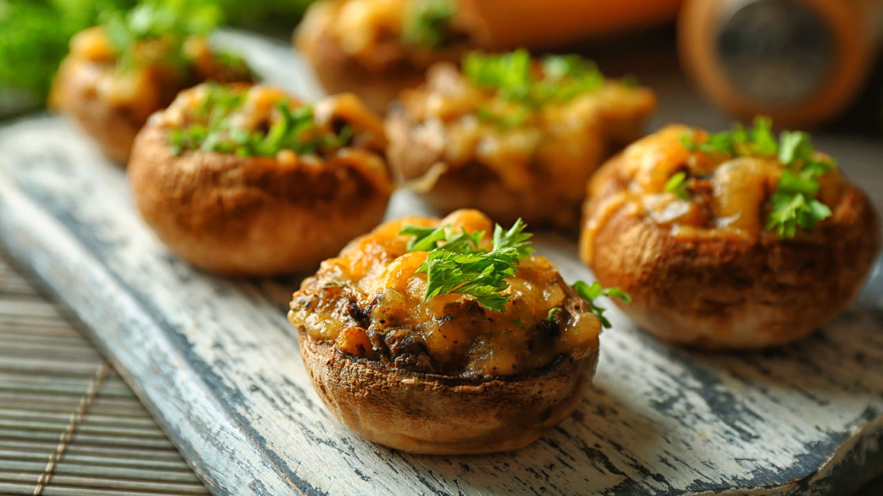 Stuffed Filled Mushrooms