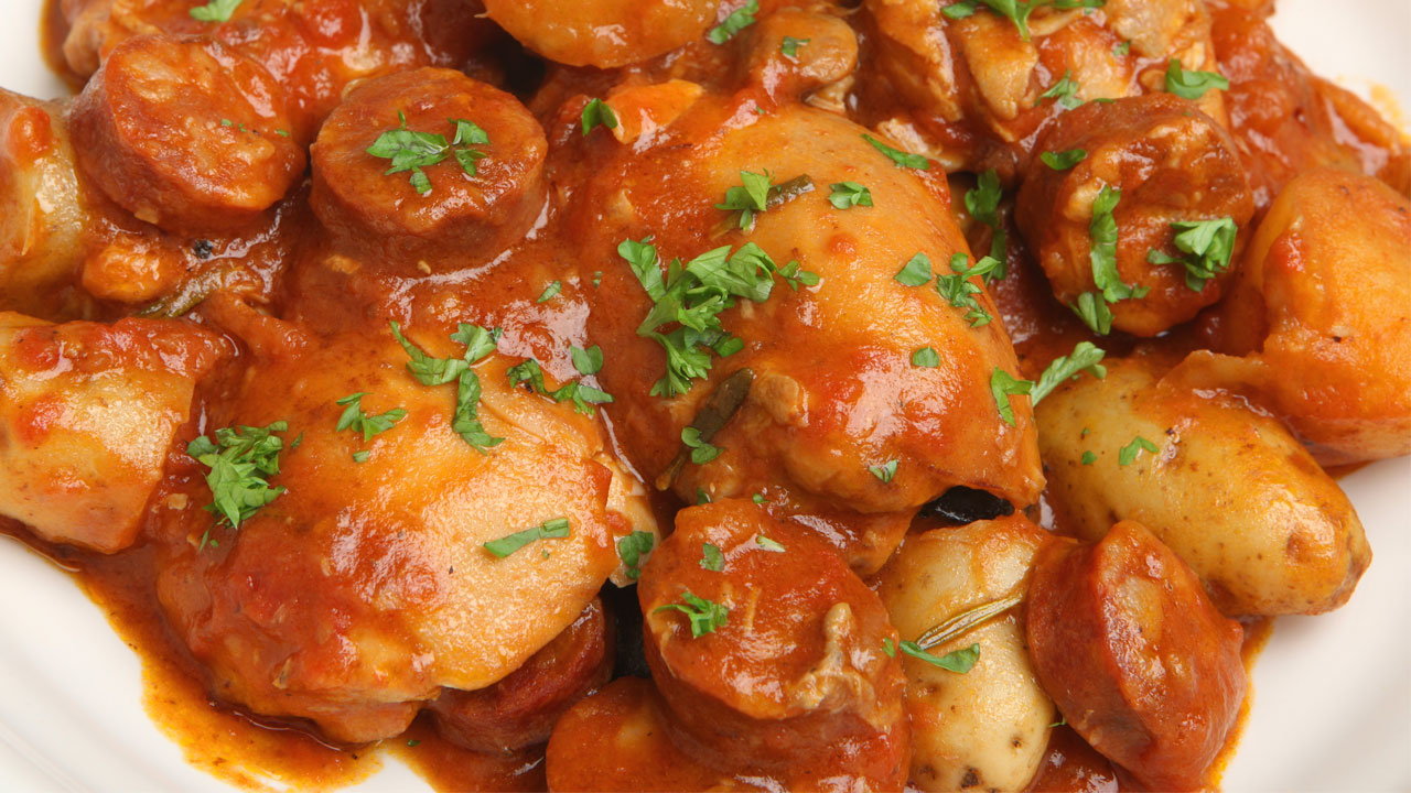 Chicken & Chorizo Casserole