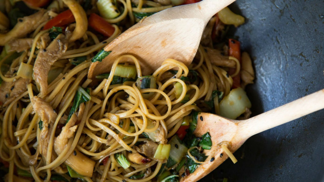 The Happy Pear Teriyaki Noodles