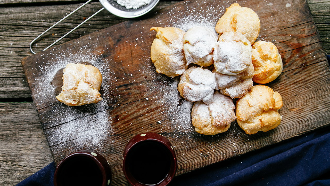 Chocolate Profiteroles