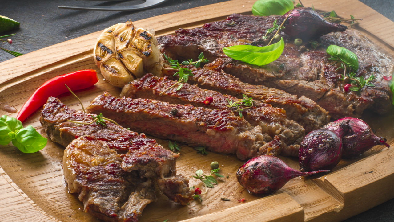 Dry Rub Rib Eye Steak