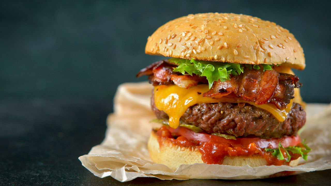 Cheesy Beef Burgers
