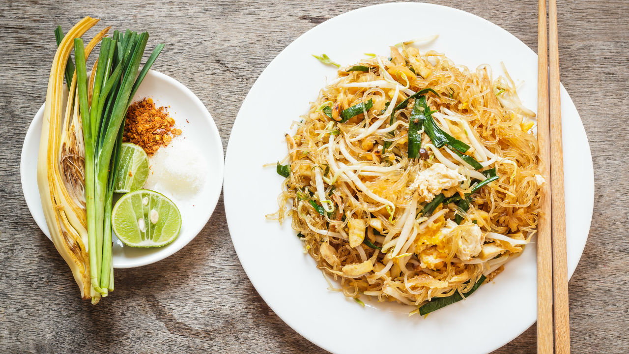 The Happy Pear Shiitake, Ginger & Sesame Pad Thai