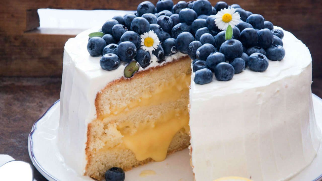 Lemon and Blueberry Cake