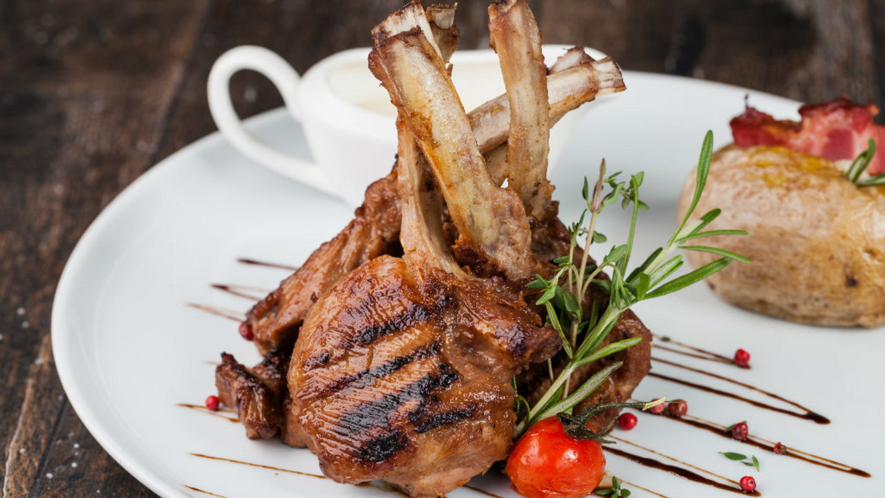 Lamb Cutlets with Chimichurri Sauce