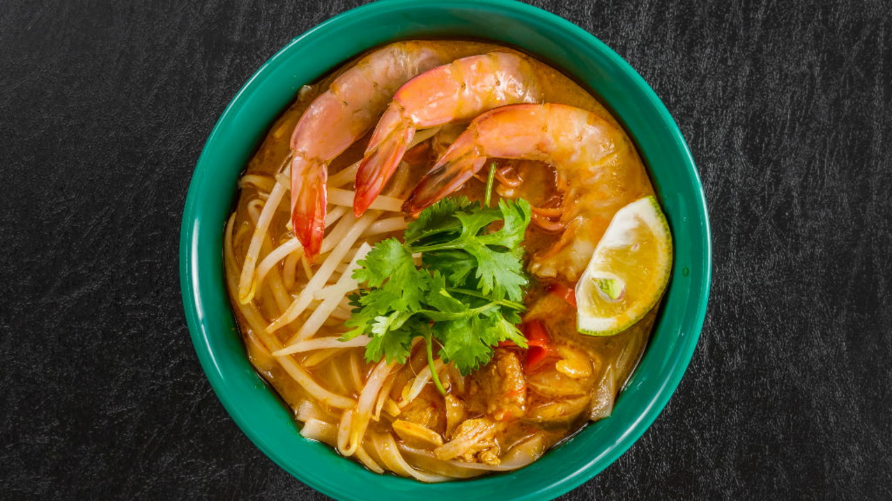 Malay Laksa with Prawn