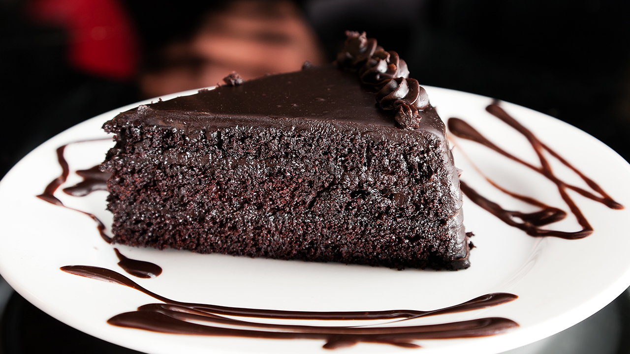 Flourless Dark Chocolate and Sea Salt Cake