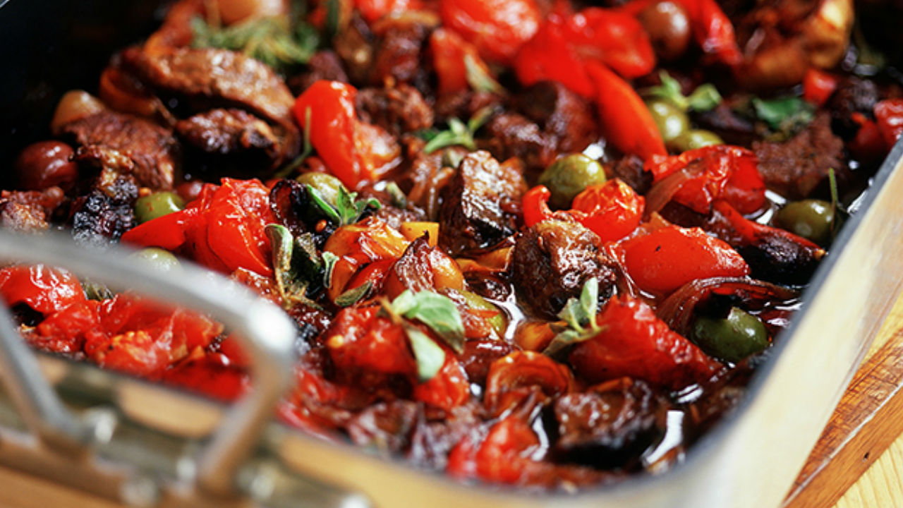 Mediterranean Beef Casserole