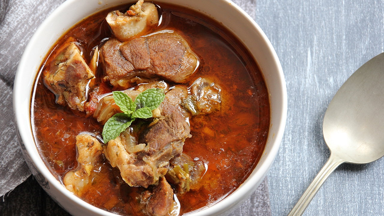 Nepalese lamb stew