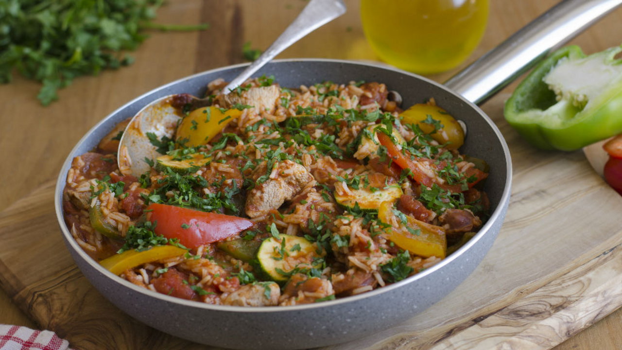 Joe?s Chicken and Chorizo Jambalaya