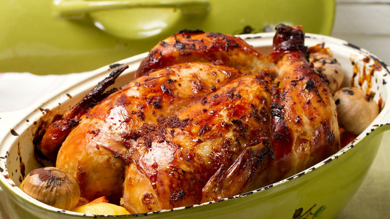 Chinese-Style Shaoxing Pot Roast Chicken Chinese-Style With Soy Spiced Jasmine Rice