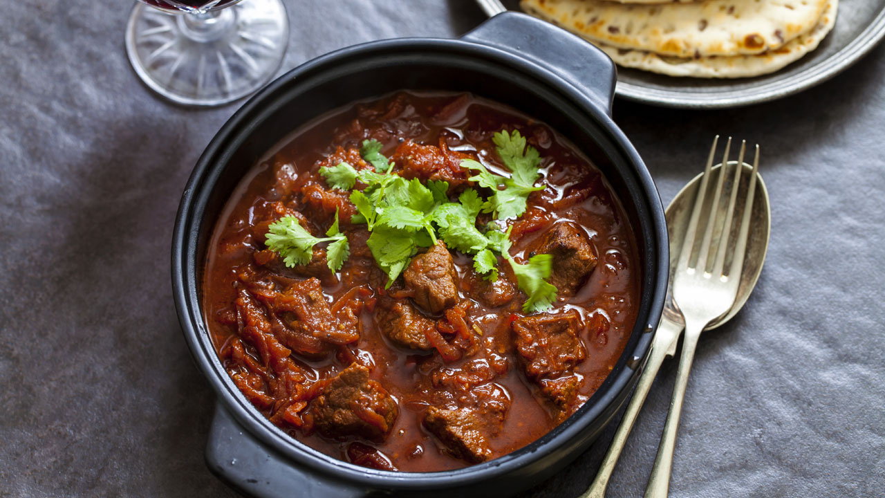 Beef and Beetroot Curry