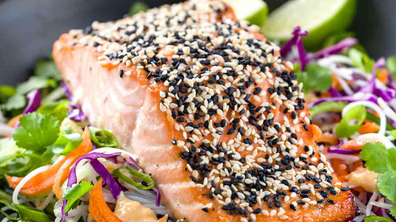 Asian Crusted Salmon